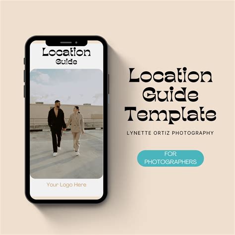 Photoshoot Location Guide Template Etsy