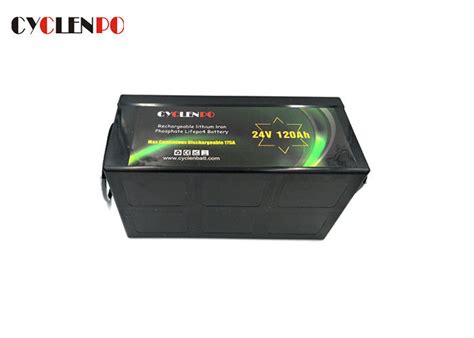 Deep Cycle 24 Volt Lithium Ion Marine Battery 120ah Green Energy Low