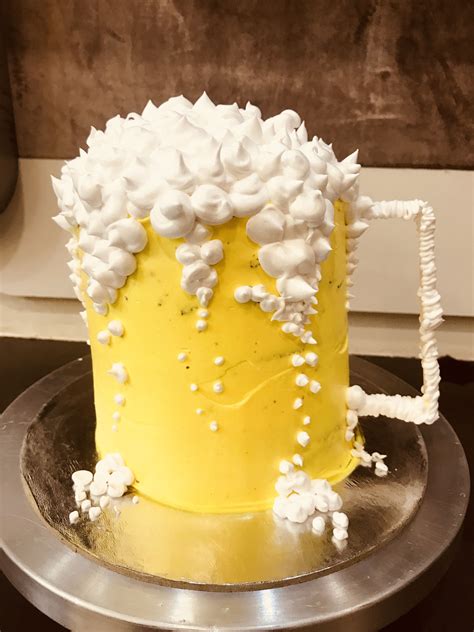 Beer Glass Cake 🍺 Homemade Cakes Cake Decorating Techniques Cake