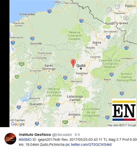 Sismo de 4.2 en ecuador se sintió. Temblor en Quito esta madrugada | Ecuador Noticias
