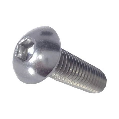 Stainless Steel 304 Button Head Screw Iso 7380 At Rs 1piece बटन हेड