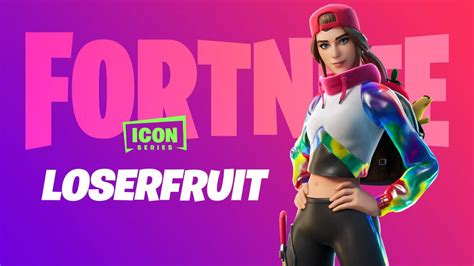 Loserfruit Skin Marks The First Female In Fortnite Icon Set