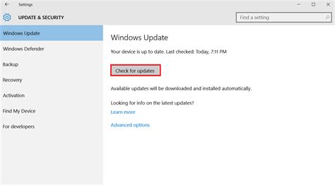 Windows 10 How To Check For All Updates Valleymserl