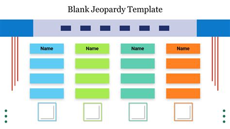 Download Blank Jeopardy Template Presentation Powerpoint