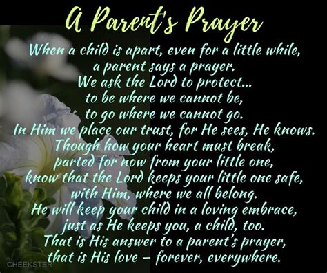 Parents Prayer For A Deceased Child Prayer For Parents
