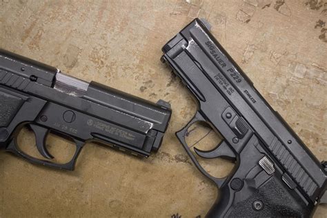 Sig Sauer P229r 40 Sandw Dasa Police Trade In Pistols With Rail Fair