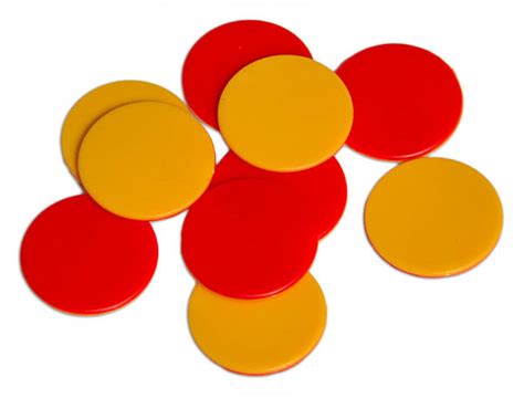 2 Colored Plastic Counters Set Of 10 Si Manufacturing