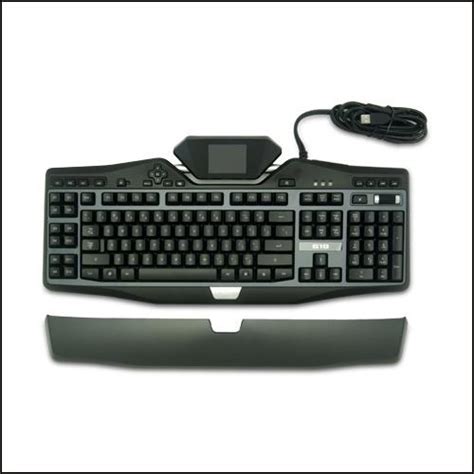 Logitech G19 Programmable Gaming Keyboard Color Display On Popscreen