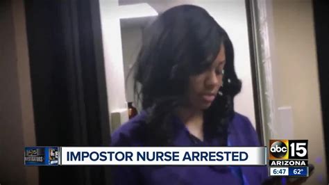 impostor nurse s arrest captured on police body camera