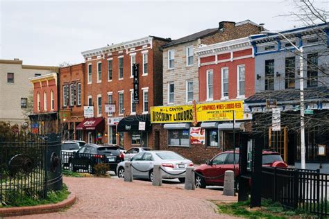 Businesses At O Donnell Square In Canton Baltimore Maryland