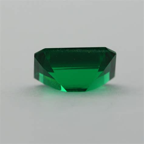 Loose Emerald Cut Emerald Cz Gemstone Cubic Zirconia May Birthstone