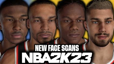 Nba 2k23 70 New Face Scans Cyberface Mixer 🤯 Youtube