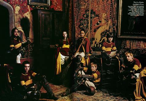 Harry Potter Gryffindor Quidditch Team Which Included Oliver Wood