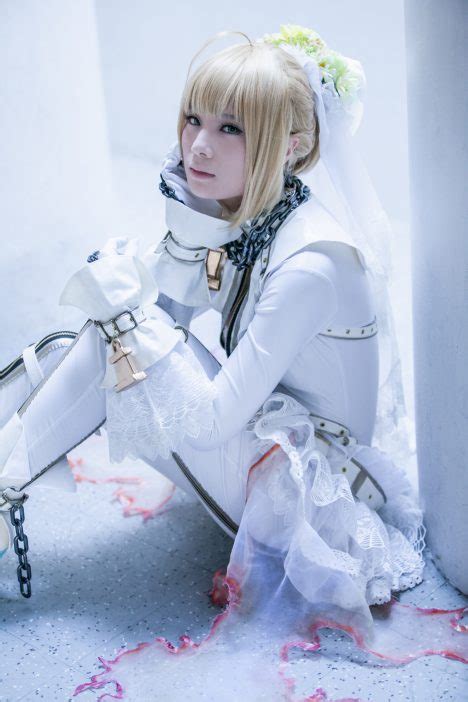 World Of Cosplay Character Saber Anime Fate Stay Night