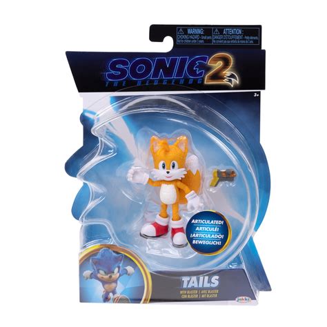 Sonic The Hedgehog Tails Action Figure Set 2 Pieces