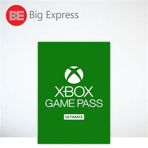Xbox Game Pass Ultimate 3 Month 1 Year Xbox One And Window 10 Big