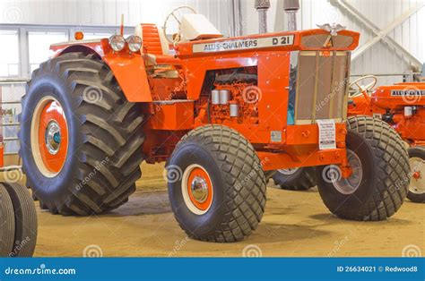 Allis Chalmers Model D 21 Tractor Editorial Photo Image 26634021