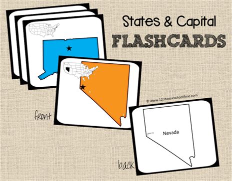 States And Capitals Matching Game States And Capitals Flashcards