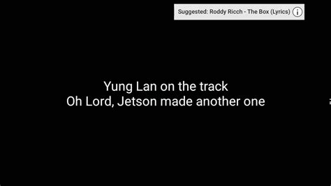 Nba Youngboy Ranada Lyrics Youtube