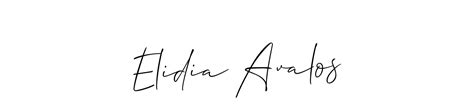 90 Elidia Avalos Name Signature Style Ideas Superb E Sign