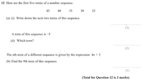 Gcse Set Notation Questions And Answers