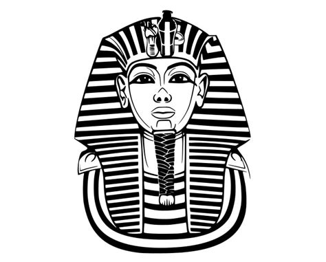 Pharaoh Tutankhamun Prince Egypt King Tut Egyptian Svg Logo Etsy