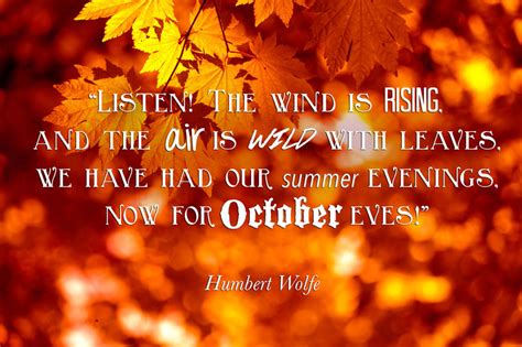 Quote October Eves