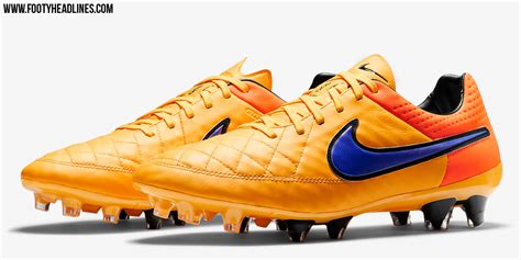 New Nike Orange Football Boots