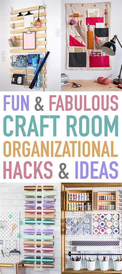 Fun And Fabulous Craft Room Organizational Hacks And Ideas The Cottage