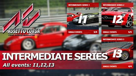 Assetto Corsa Intermediate Series Career Mode Youtube