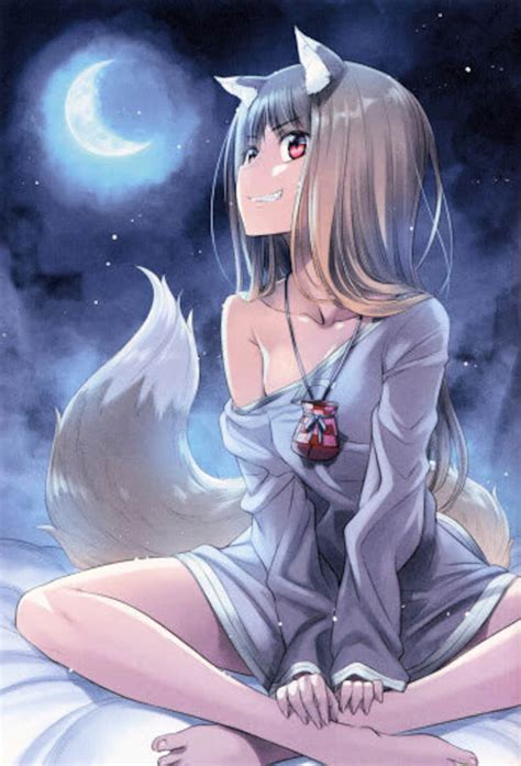 Anime Spice And Wolf Holo Poster Wall Decor Wall Print Anime Etsy