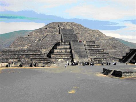 Huaca Del Sol Peru Teotihuacan Pyramids Historical Place