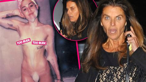 The Naked Truth Maria Shriver Dislikes Her Sons Girlfriend Miley And These Photos Show Why