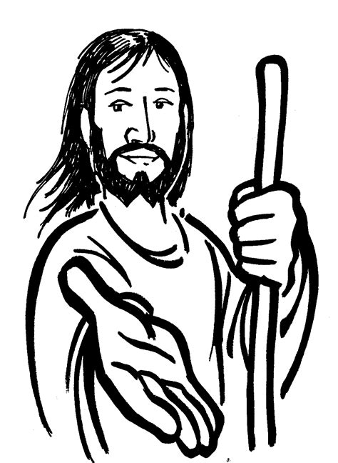 Jesus Coloring Page Printable