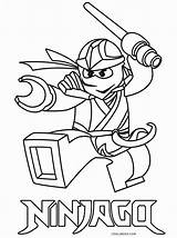 Ninjago Coloring Pages Printable Kids Cool2bkids sketch template