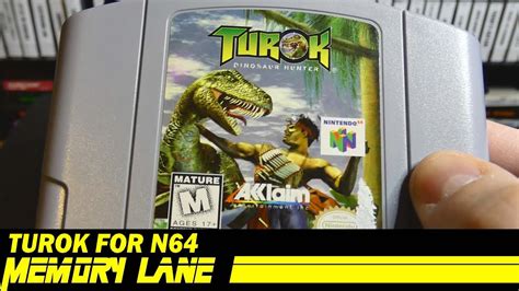 Turok Dinosaur Hunter For Nintendo 64 Memory Lane YouTube