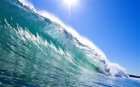 Big Ocean Waves Crashing Wallpapers Wallpaper Cave