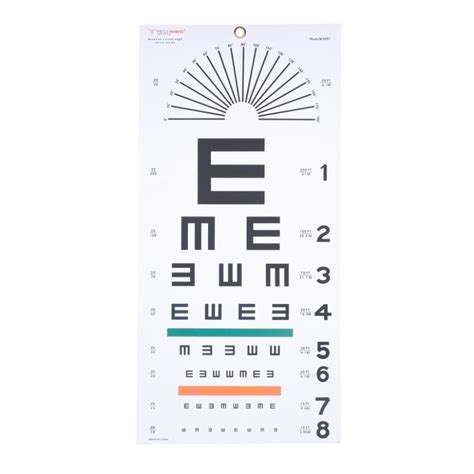 Dukal Eye Test Chart Tumbling E Medentrx