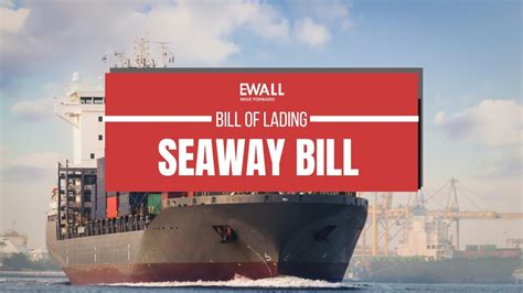 Bill Of Lading Seaway Bill Bol Web Application Ewall Soultions Youtube