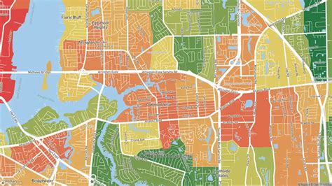 The Safest And Most Dangerous Places In Woodland Acres Jacksonville