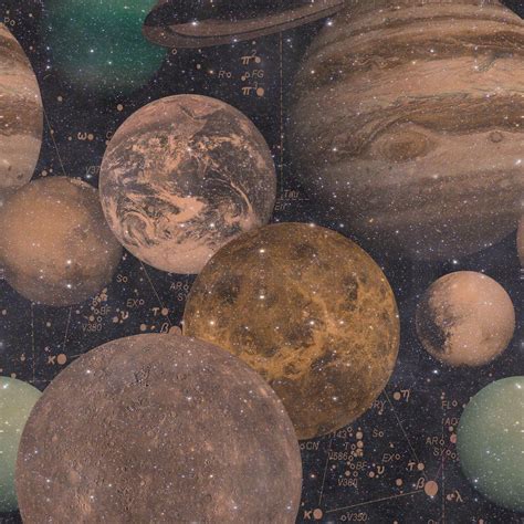 The Universe Planets Wallpaper Planets Wallpaper Art Wallpaper Art