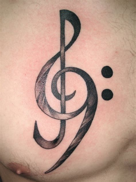 Treble Clef Tattoos Designs Ideas And Meaning Tattoos For You Hd