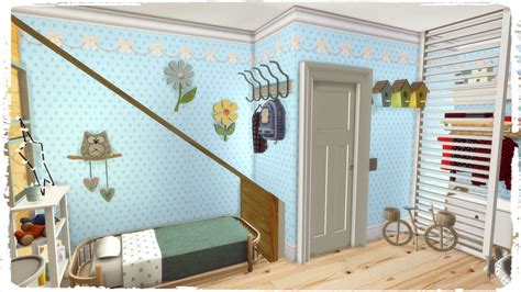 Sims 4 Toddler Bedroom Build And Decoration Dinha