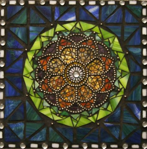 My First Mosaic Mandala 2007 Stone Art Stone Mosaic Mosaic Glass