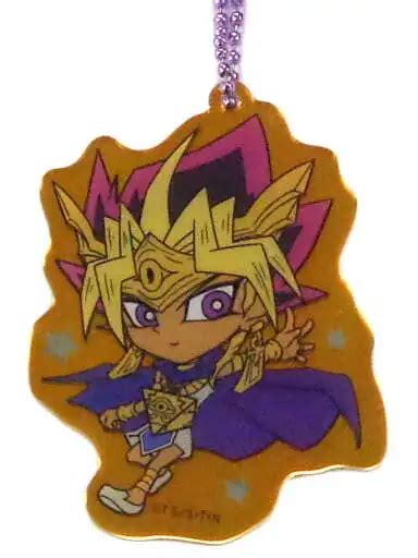 Key Ring Mascot Atem Yu Gi Oh Duel Monsters Metallic Acrylic Chain