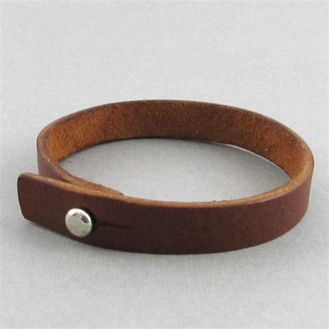 Unisex Brown Leather Bracelet Jewellery By Lowusu