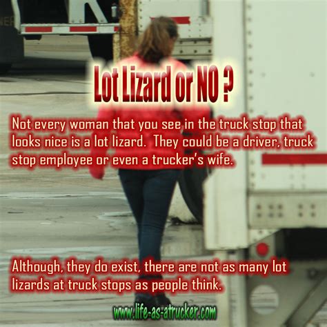 Lot Lizards In Truck Stops