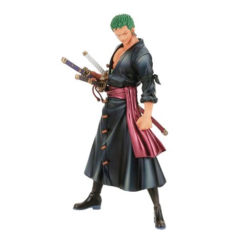 Aug218722 One Piece Grandline Wano Country V1 Roronoa Zoro Dxf Fig