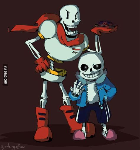 Just Some Awesome Fanart Of Papyrus And Sans From Undertale 9GAG