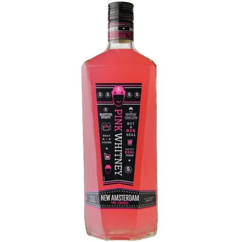 New Amsterdam Pink Whitney Flavored Vodka 175l Marketview Liquor